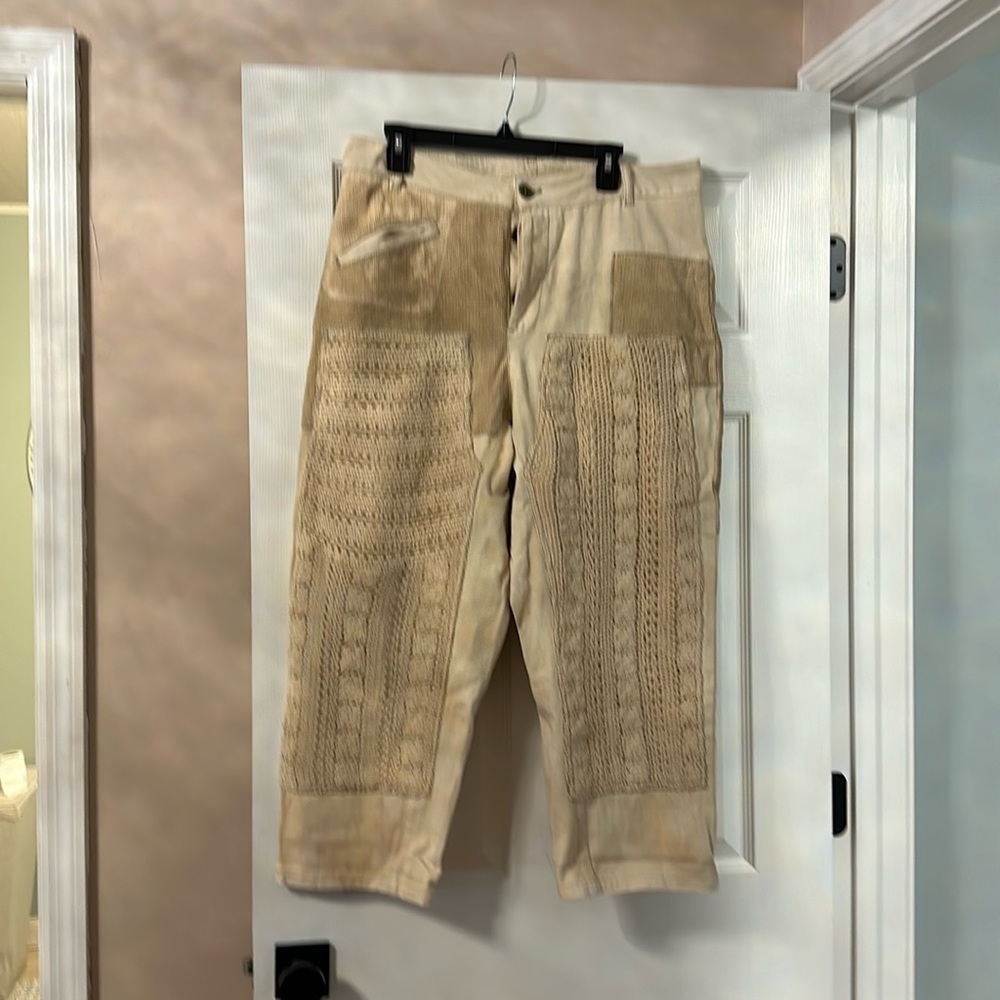 Size 14 Pretty Lies Harem pants from Free People in sand. NWOT